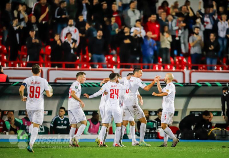 FOTO | Legia slavila u Mostaru, VAR razbjesnio domaće 
